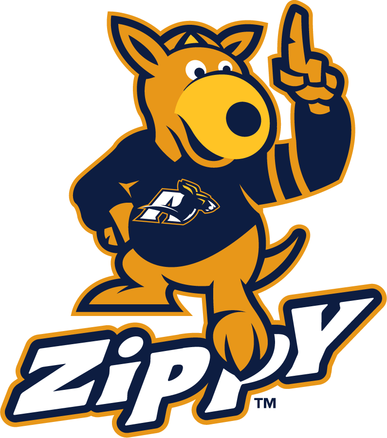 Akron Zips 2008-2015 Mascot Logo v2 diy iron on heat transfer